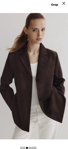 Chocolate brown faux suede - chocolate,