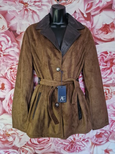 Made italy brown suede - ac,
