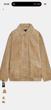 Zara Real Suede Jacket Medium