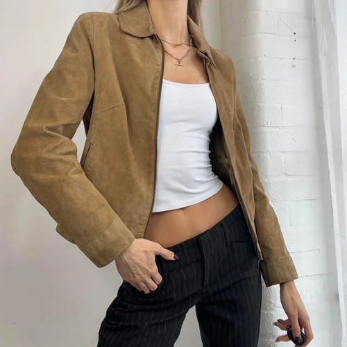 Women 70s suede leather - women's,