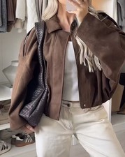 Zara Chocolate Brown Suede