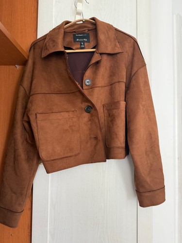 Faux suede jacket women river - suede,