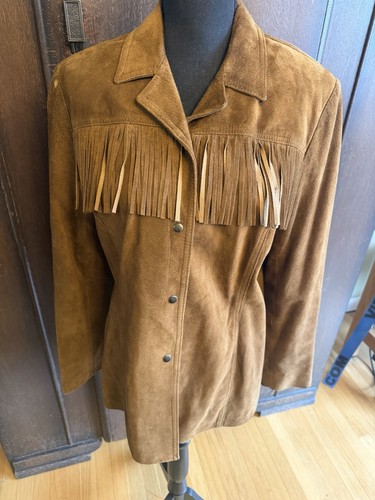 Suede jacket - suede,