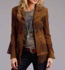Women Western Style Suede
