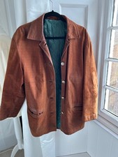 Boden Brown Suede Jacket. Size